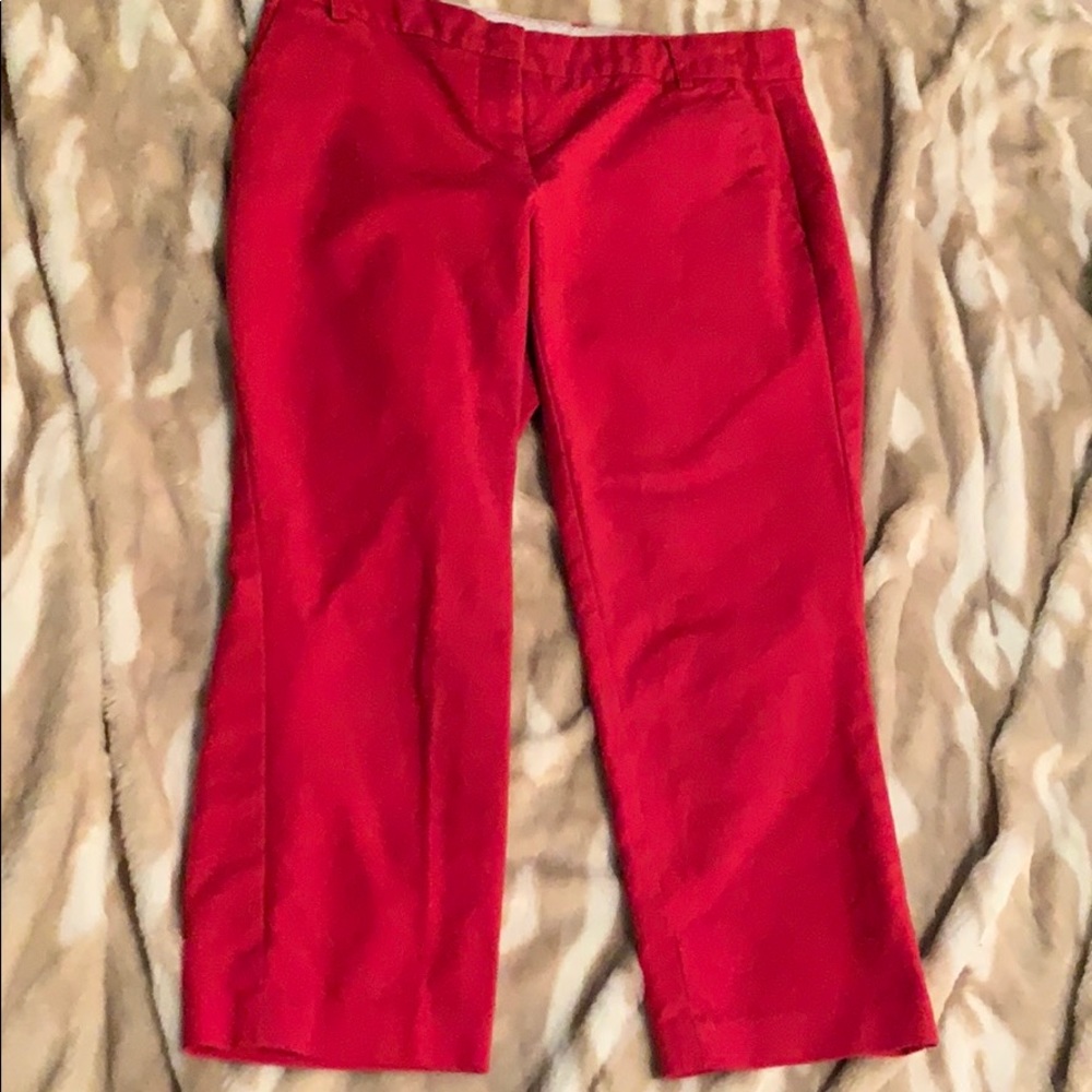 Red dress Pants